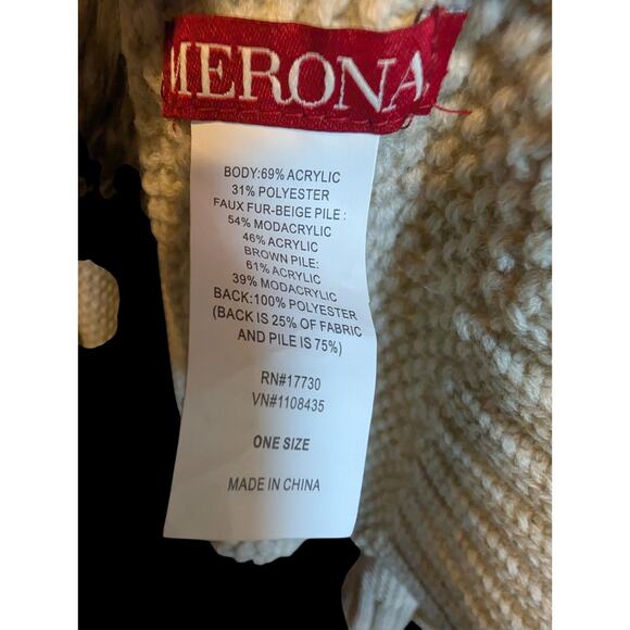 Faux Fur Trimmed Elegant Poncho Wrap Women One Size Outerwear Layering Fall... - Picture 6 of 6